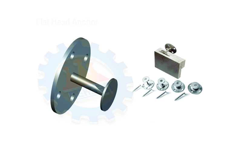 مرساة نقطية برأس دائري